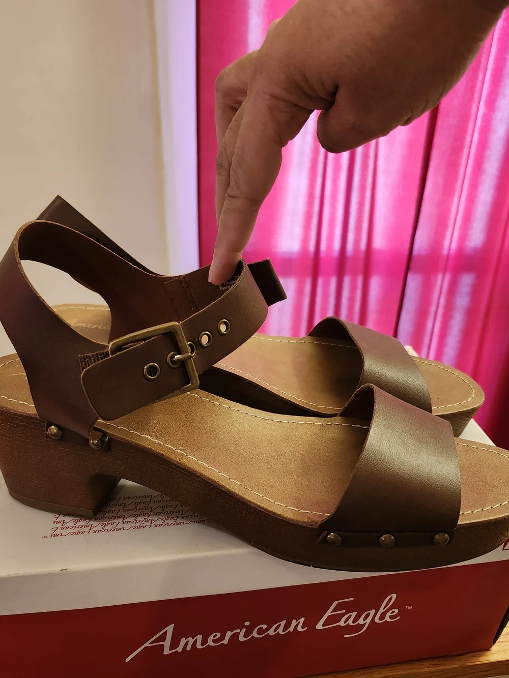 American Eagle Outfitters chunky platform